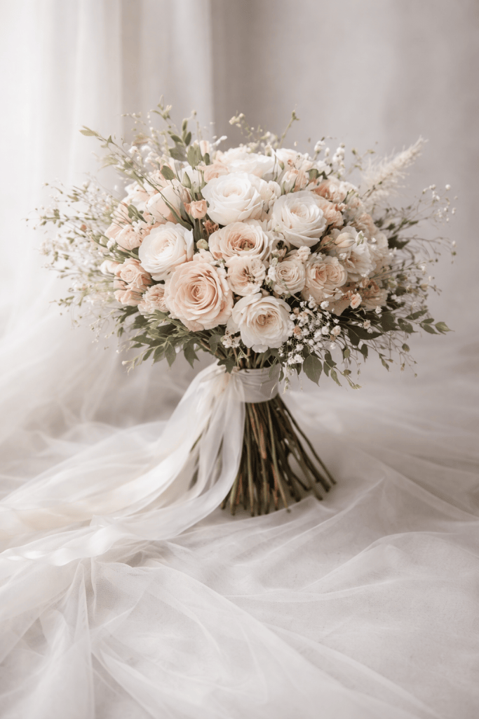 Romantic Garden Bridal Bouquet