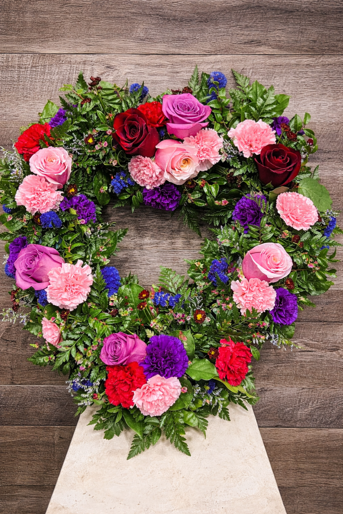 Hearts of Remembrance Wreath