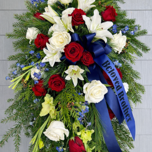 Patriotic Remembrance Standing Spray