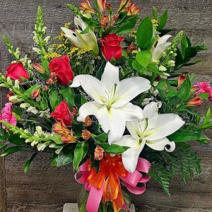 Blushing Lily Garden