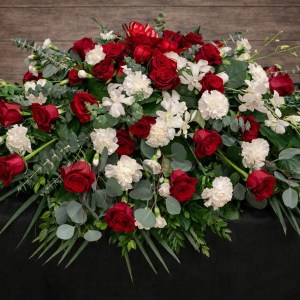 Everlasting Love Casket Cover