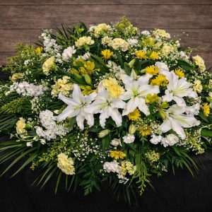 Peaceful Meadow Casket Cover