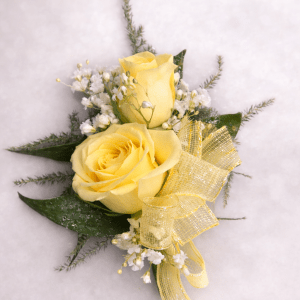 Yellow Boutonniere