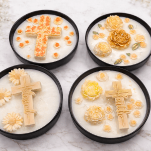 12in Dinner Plate Soy Candles
