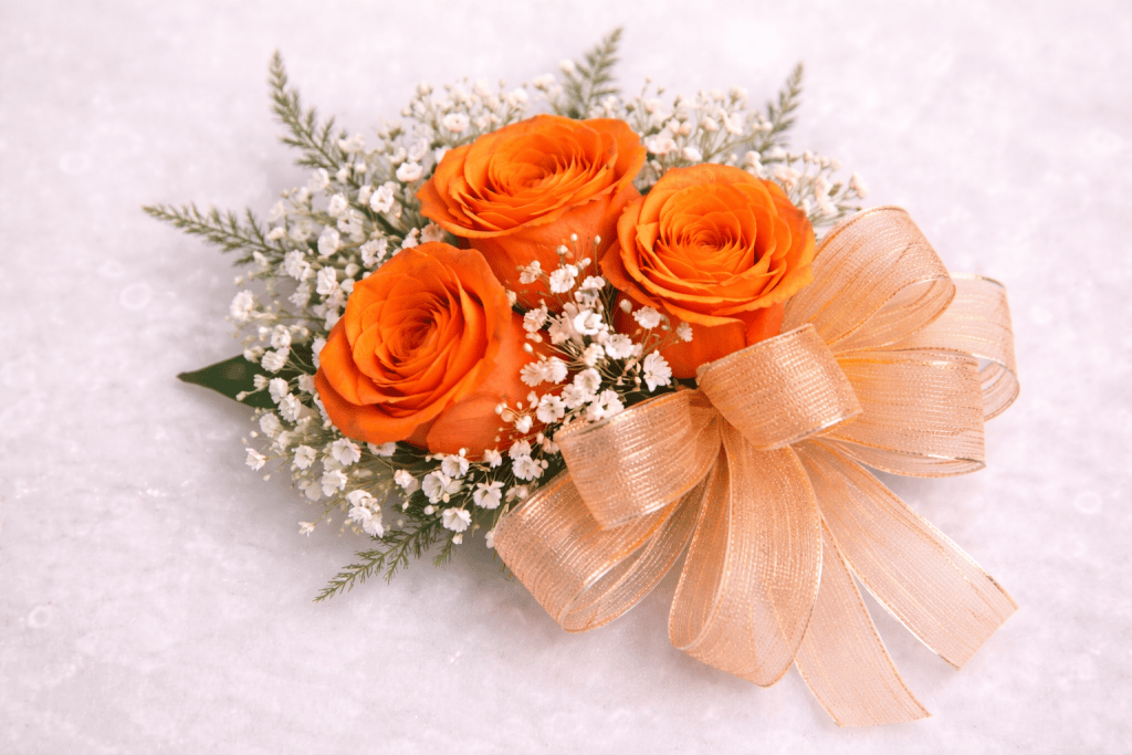 Corsage/Wristlet Orange