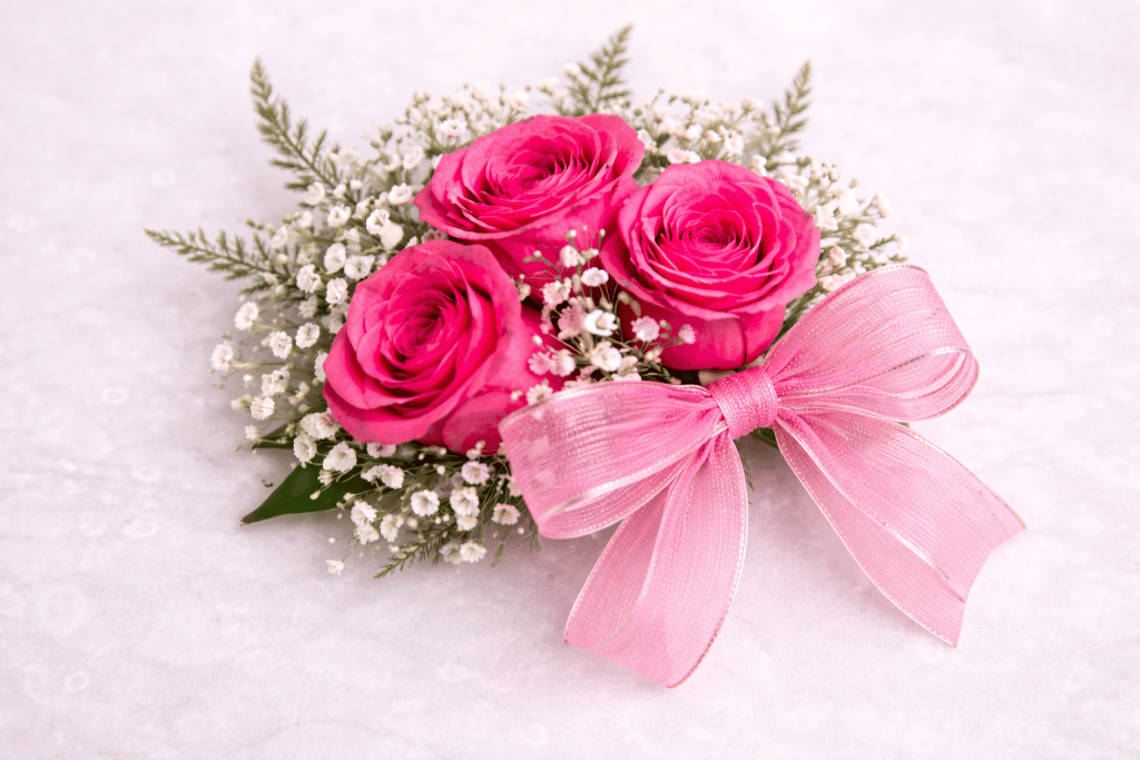 Corsage/Wristlet Hot Pink