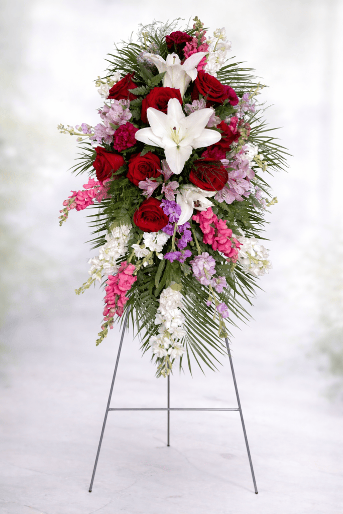 Heavenly Remembrance Easel Spray