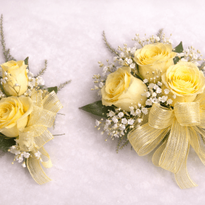Corsage and Boutonnière Set